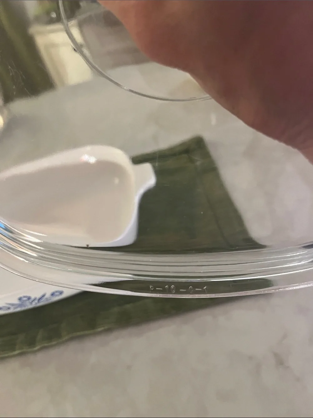 Vintage Cornflower Corningware Casserole Dish 10